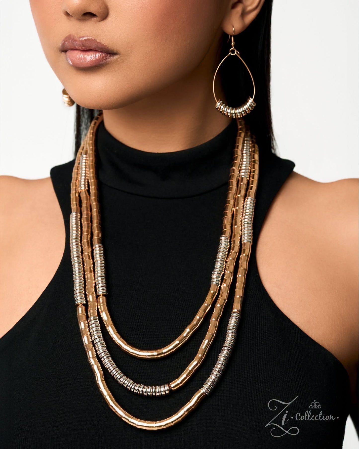 Catalyst - multi - Paparazzi Zi Collection necklace