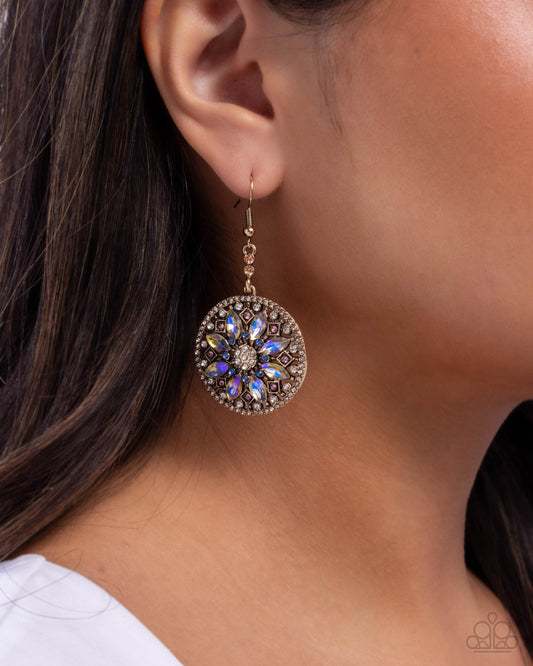 Cathedral Chic - multi - Paparazzi earrings
