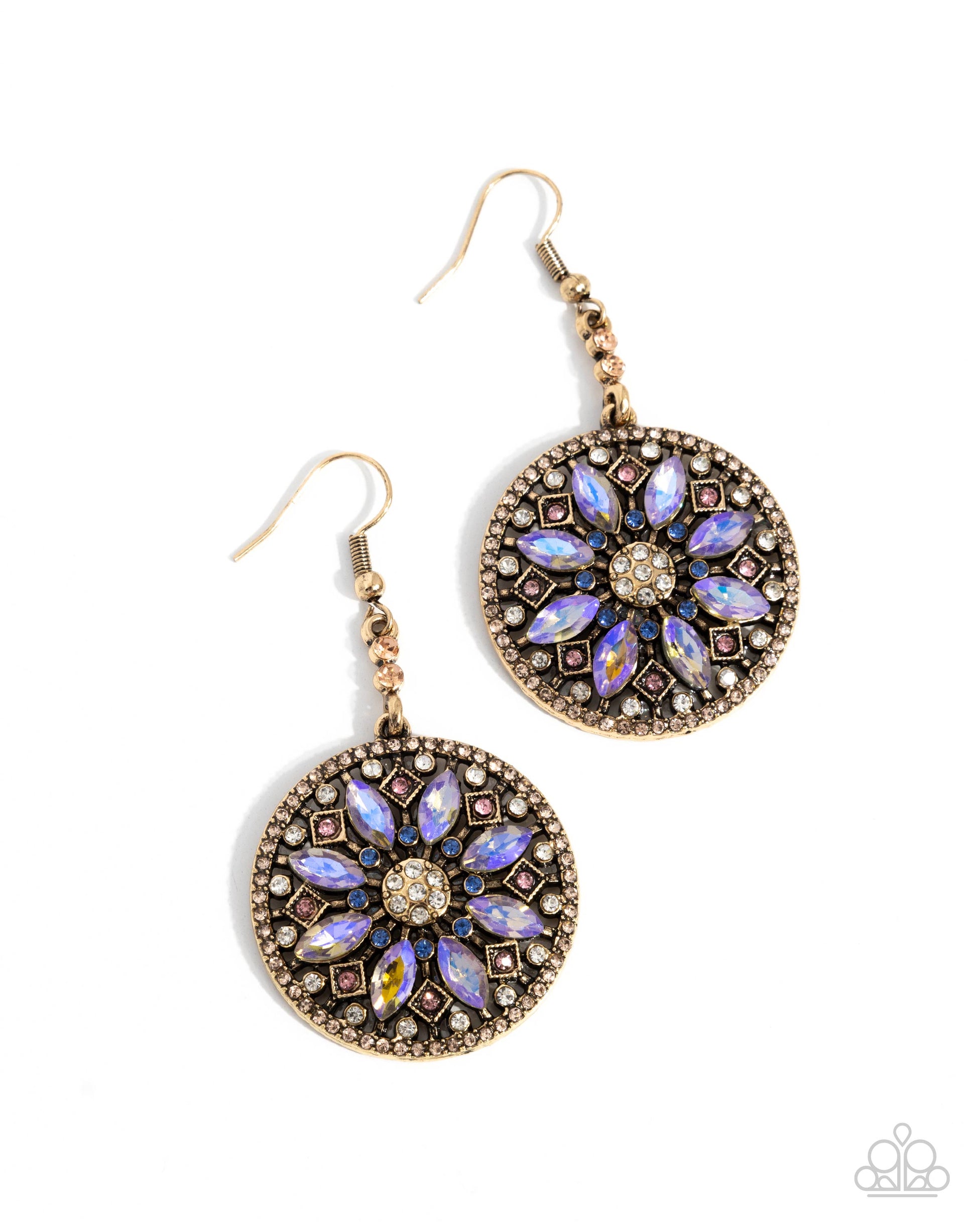 Cathedral Chic - multi - Paparazzi earrings