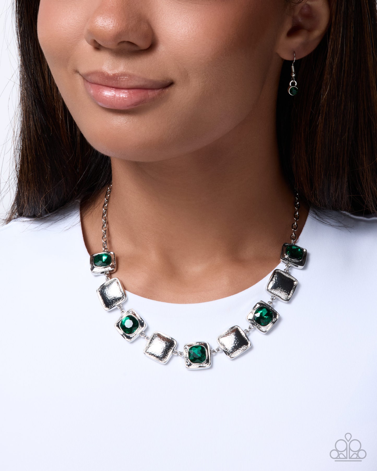 Cause of my Euphoria - green - Paparazzi necklace