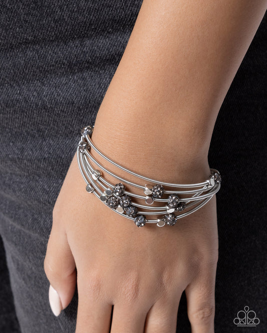 Ceaseless Class - silver - Paparazzi bracelet