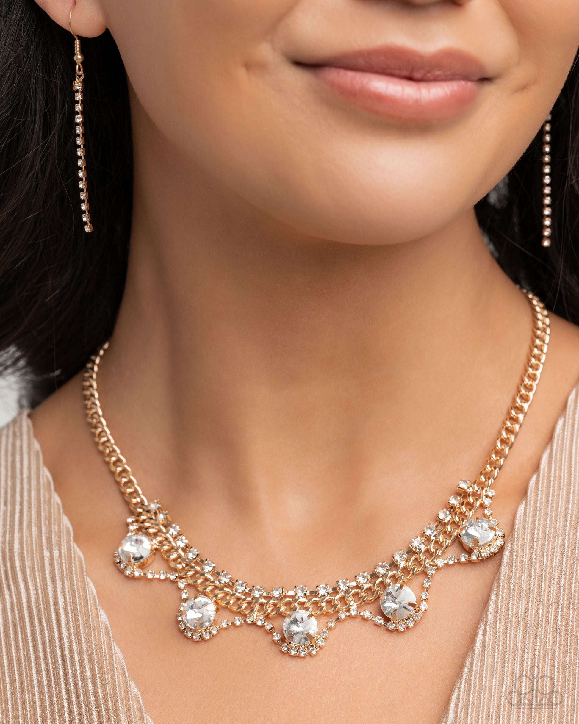 Ceaseless Elegance - gold - Paparazzi complete set