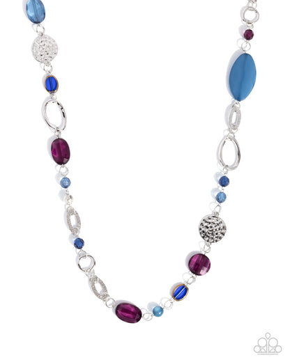 Celebratory Color - blue - Paparazzi necklace