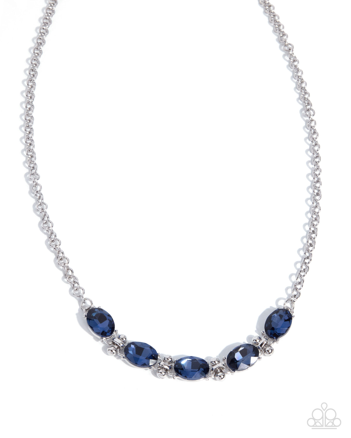Celebrity Shimmer - blue - Paparazzi necklace