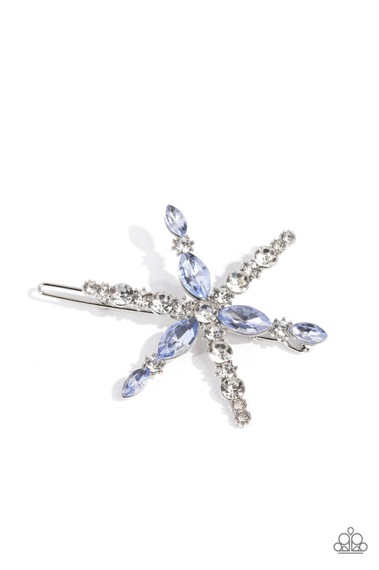 Celestial Candescence - blue - Paparazzi hair clip