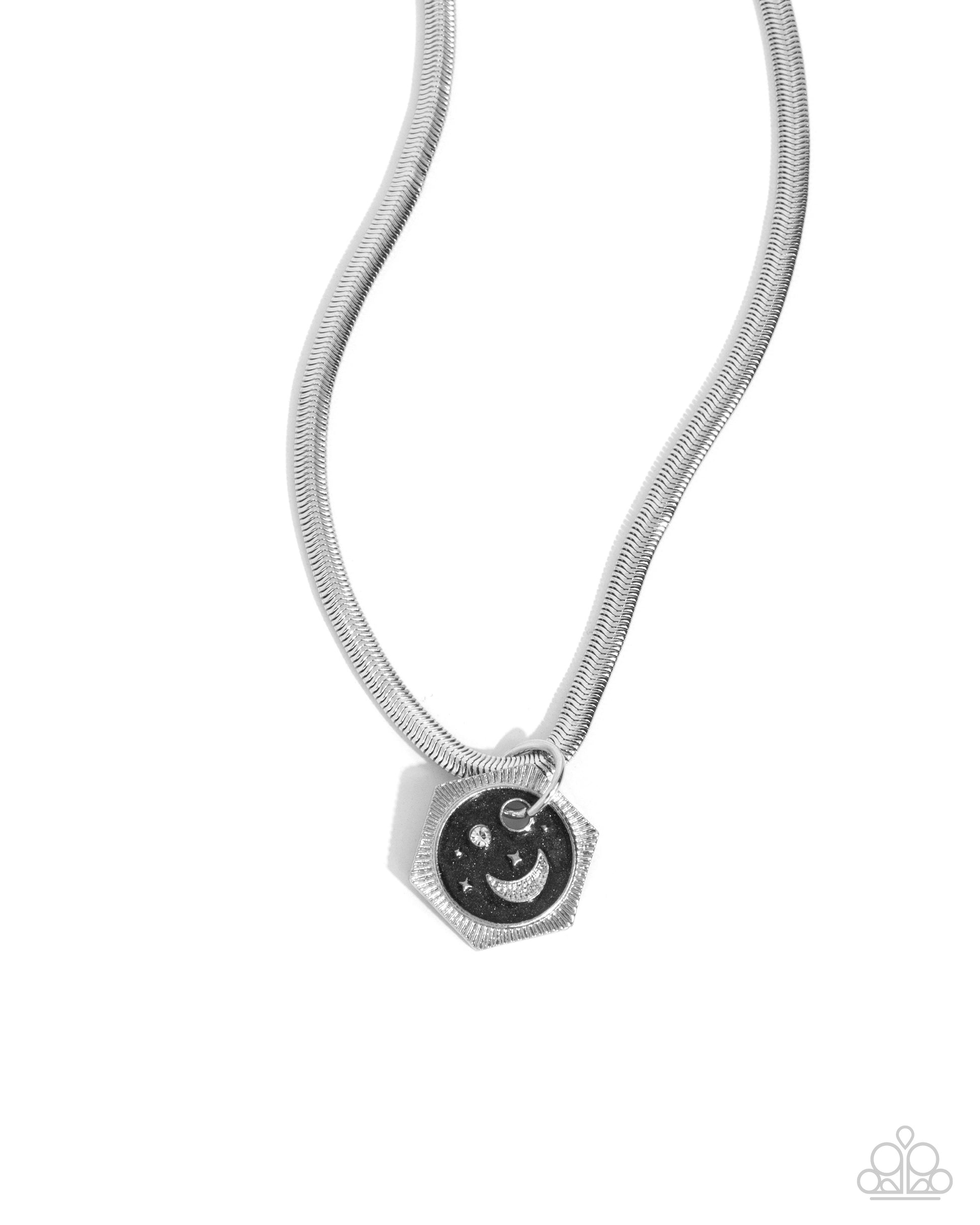 Celestial Catwalk - black - Paparazzi necklace