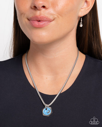 Celestial Catwalk - blue - Paparazzi necklace