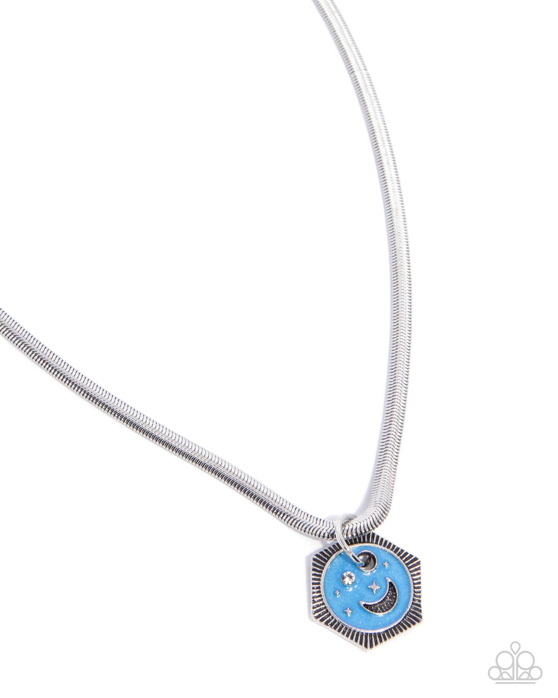 Celestial Catwalk - blue - Paparazzi necklace