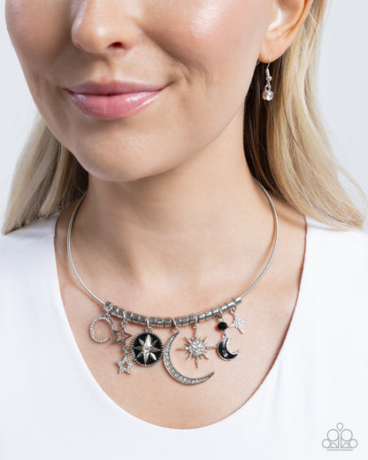 Celestial Ceremony - black - Paparazzi necklace