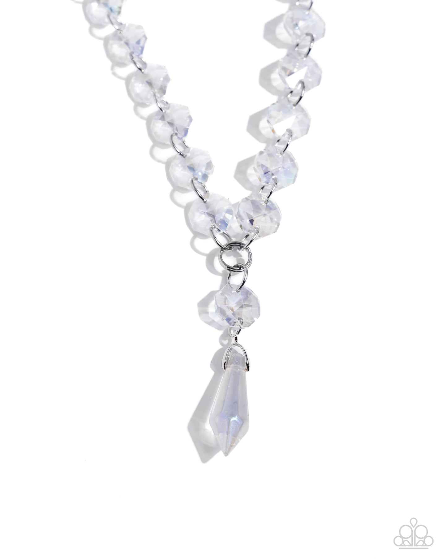 Celestial Class - white - Paparazzi necklace