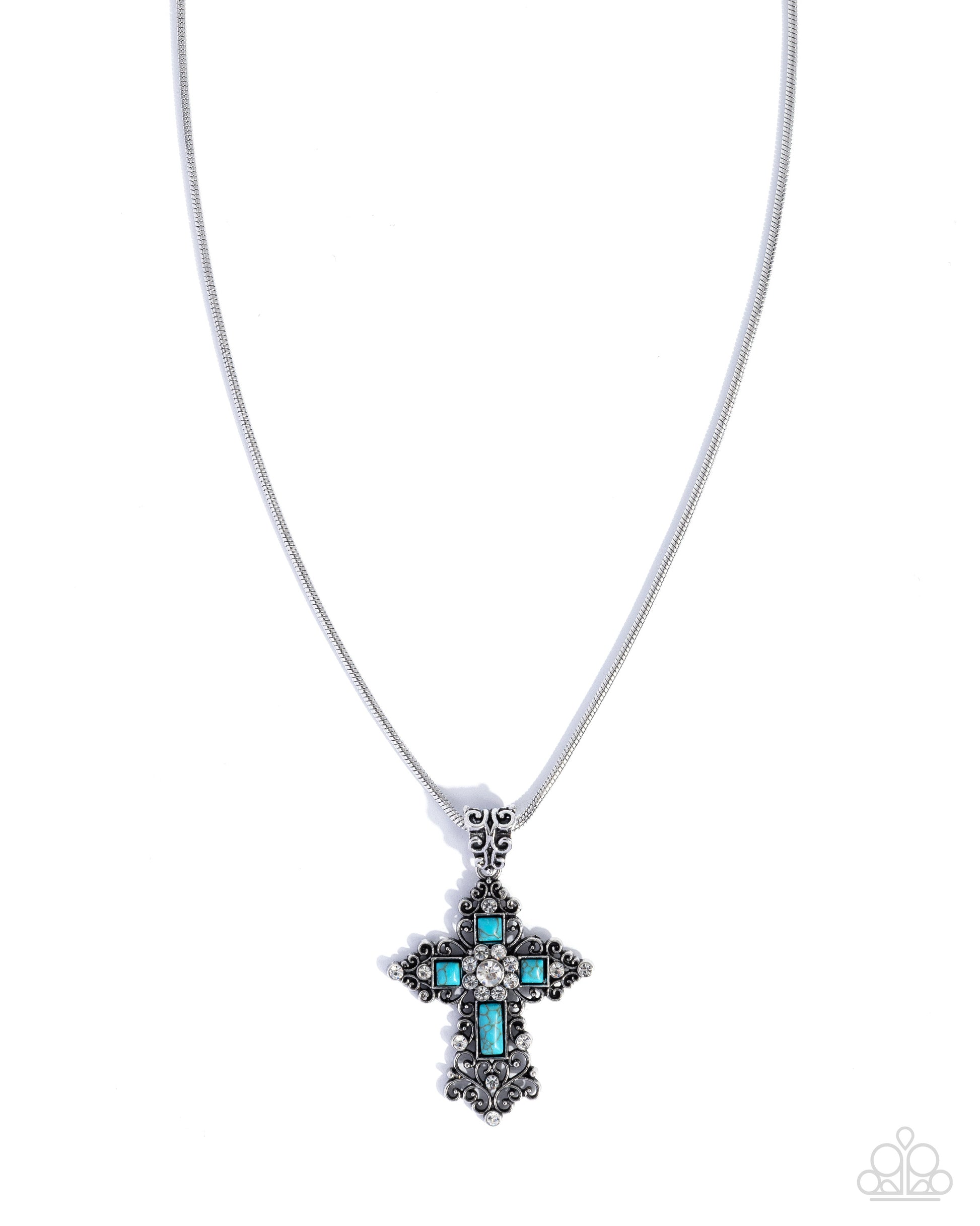 Celestial Color - blue - Paparazzi necklace