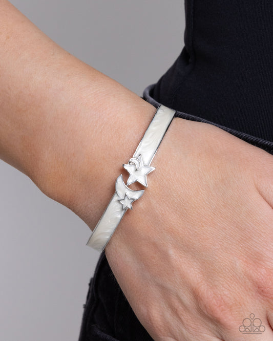 Celestial Cutie - white - Paparazzi bracelet