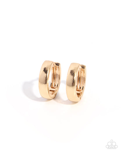 Changeable Chill - gold - Paparazzi earrings
