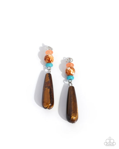 Changeable Convention - multi - Paparazzi earring charms