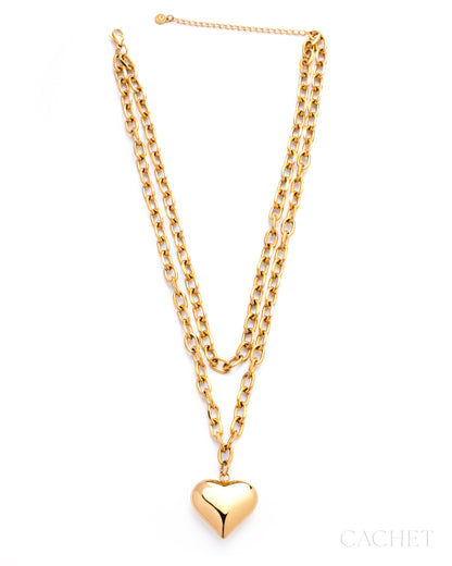 Charmante - Cachet necklace - Cachet by Paparazzi