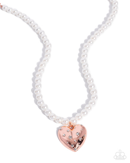 Charming Cadence - copper - Paparazzi necklace