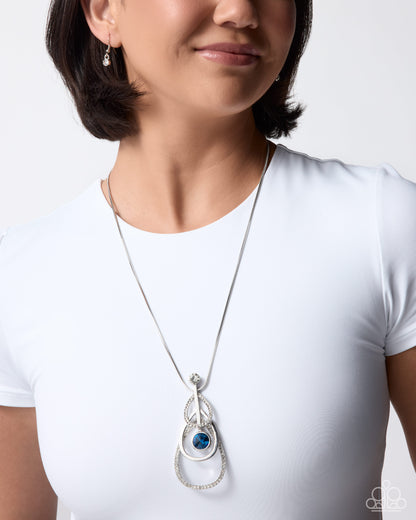 Charming Celebration - blue - Paparazzi necklace