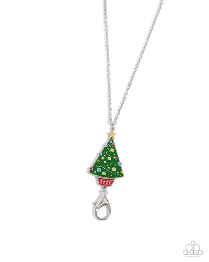 Charming Christmas - multi - Paparazzi LANYARD necklace