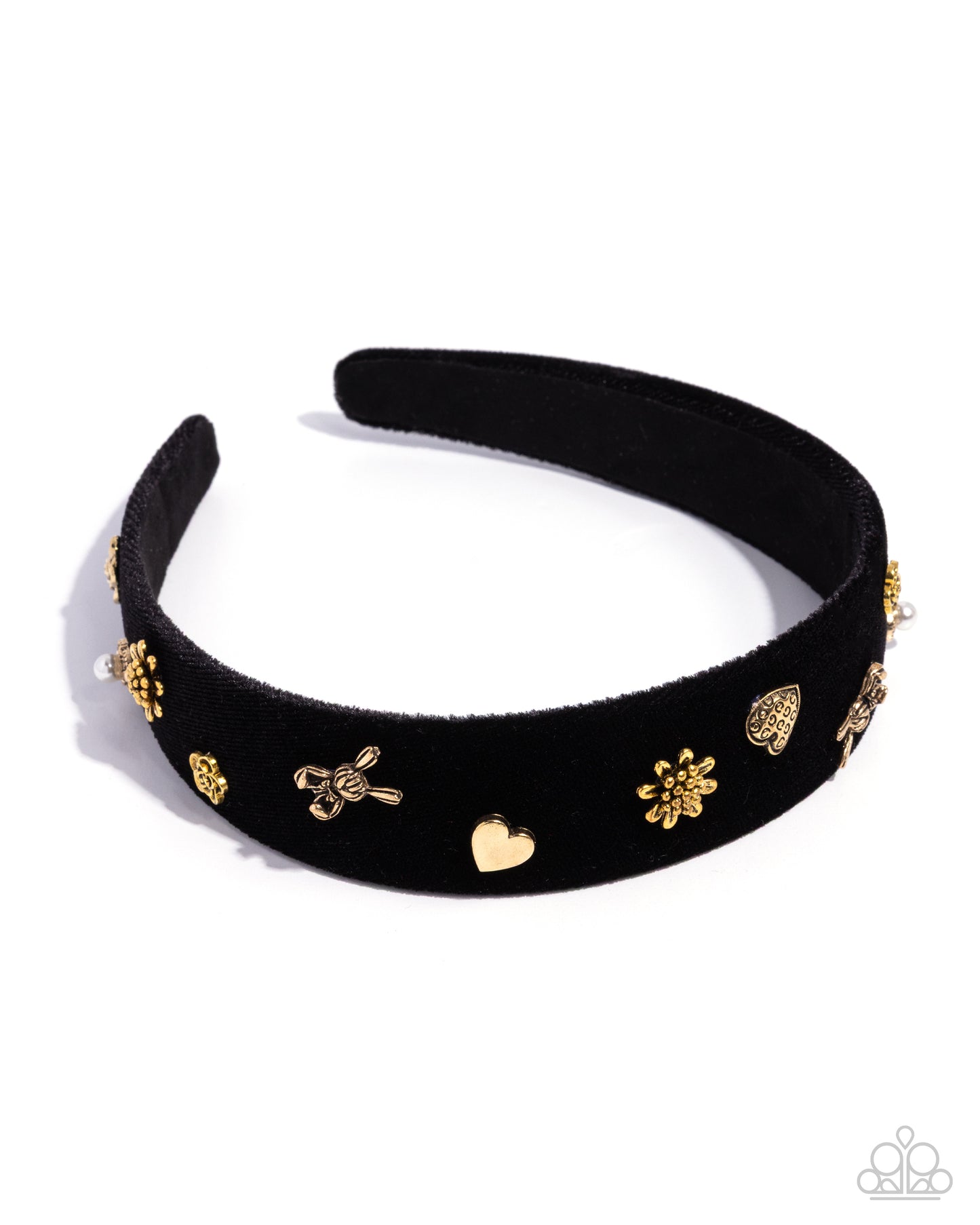 Charming Convocation - black - Paparazzi headband