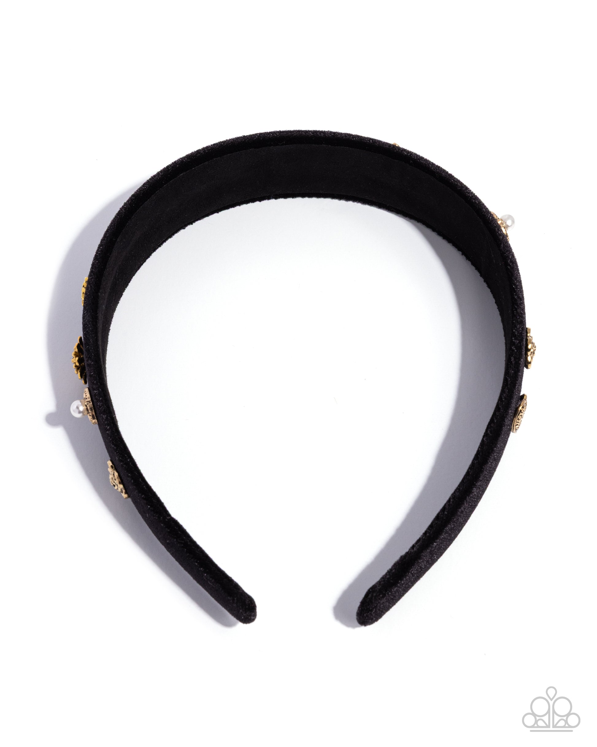 Charming Convocation - black - Paparazzi headband
