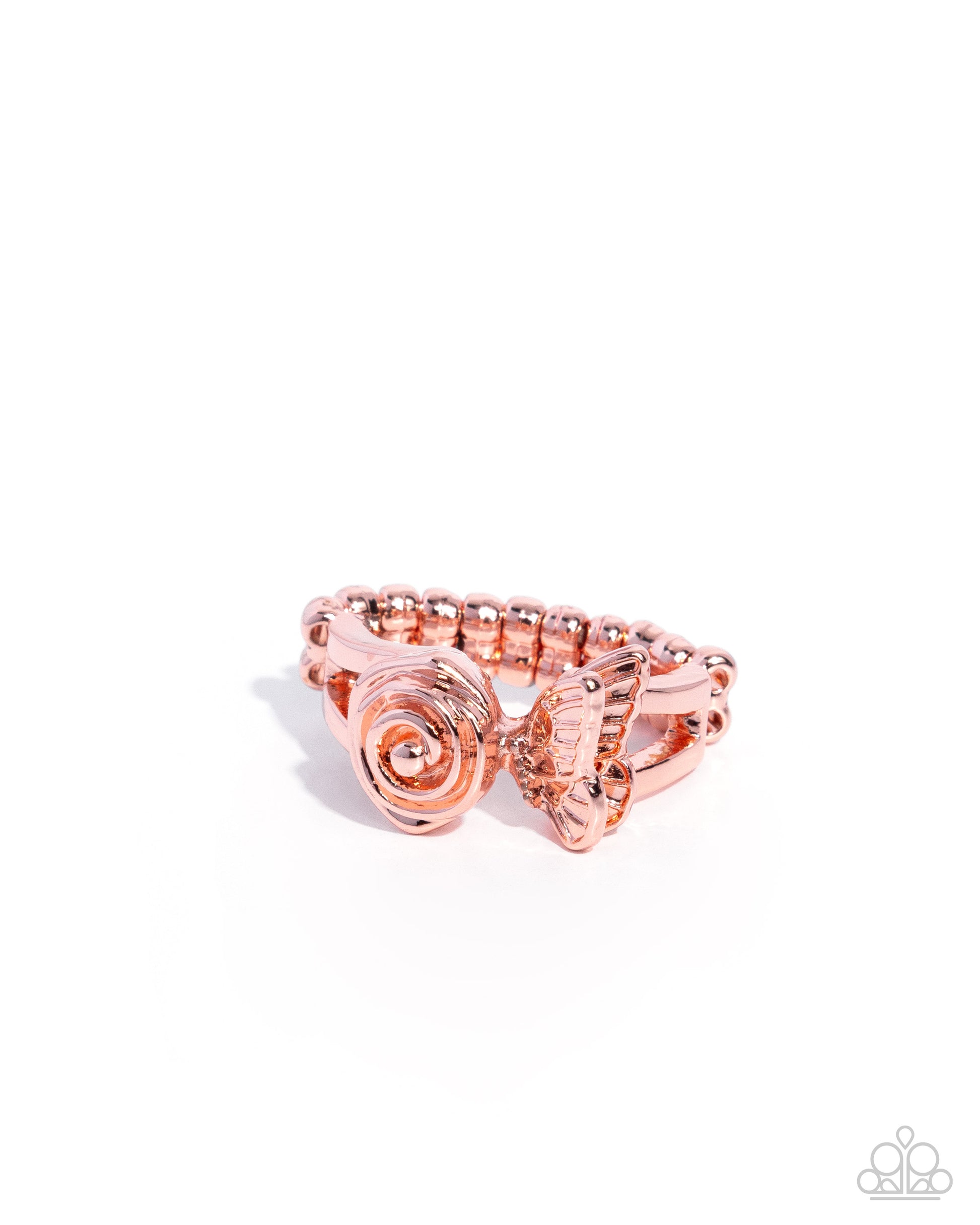 Cheerful Chic - copper - Paparazzi ring