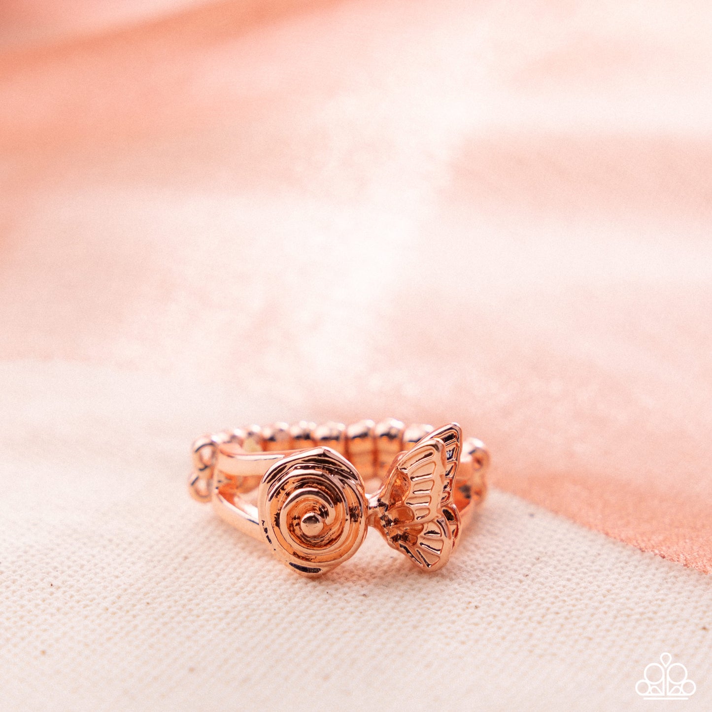 Cheerful Chic - copper - Paparazzi ring