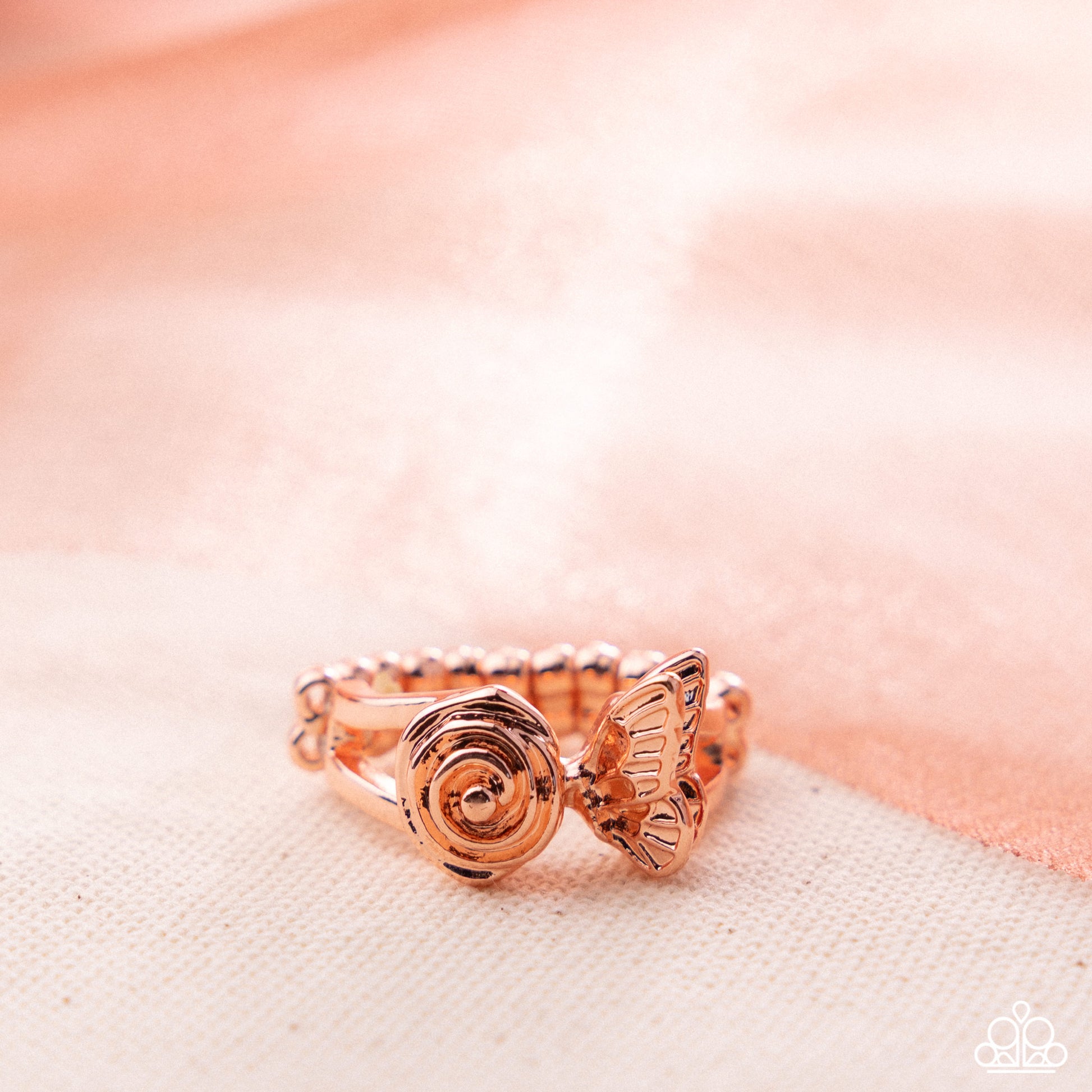 Cheerful Chic - copper - Paparazzi ring