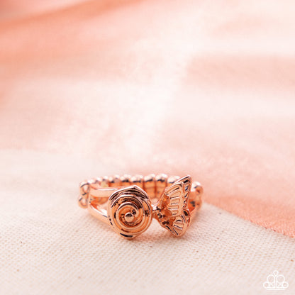 Cheerful Chic - copper - Paparazzi ring