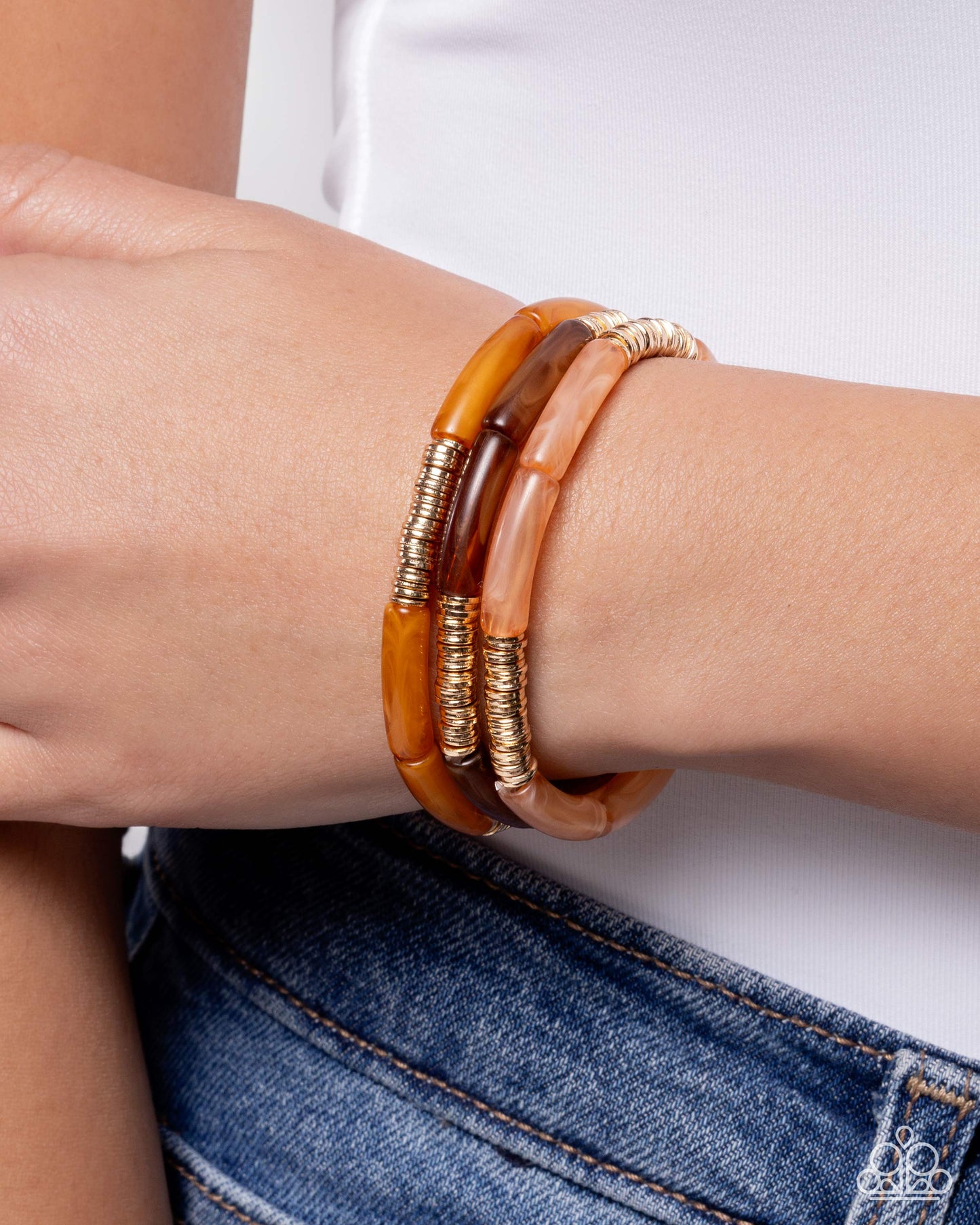 Cheerful Comeback - orange - Paparazzi bracelet