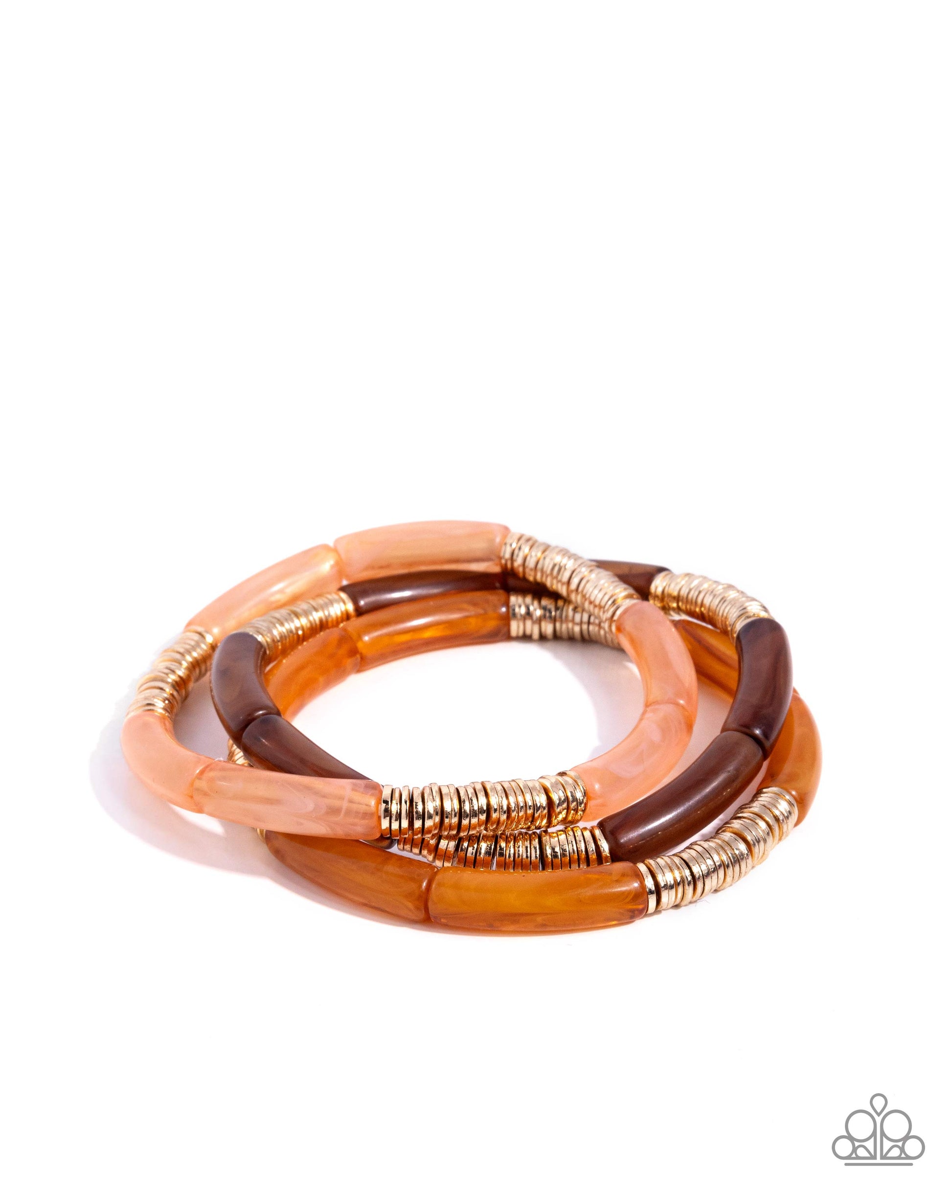 Cheerful Comeback - orange - Paparazzi bracelet
