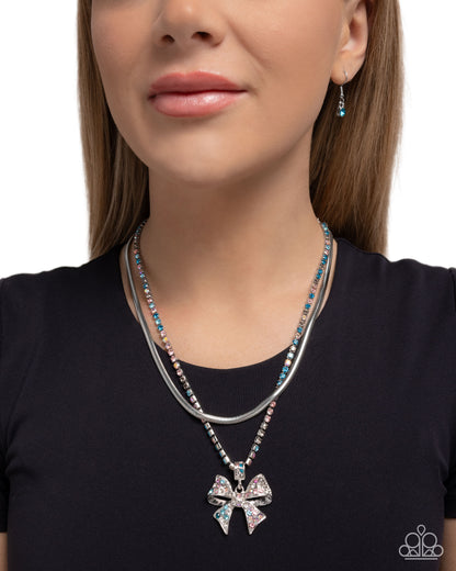Cheerful Coquette - multi - Paparazzi necklace