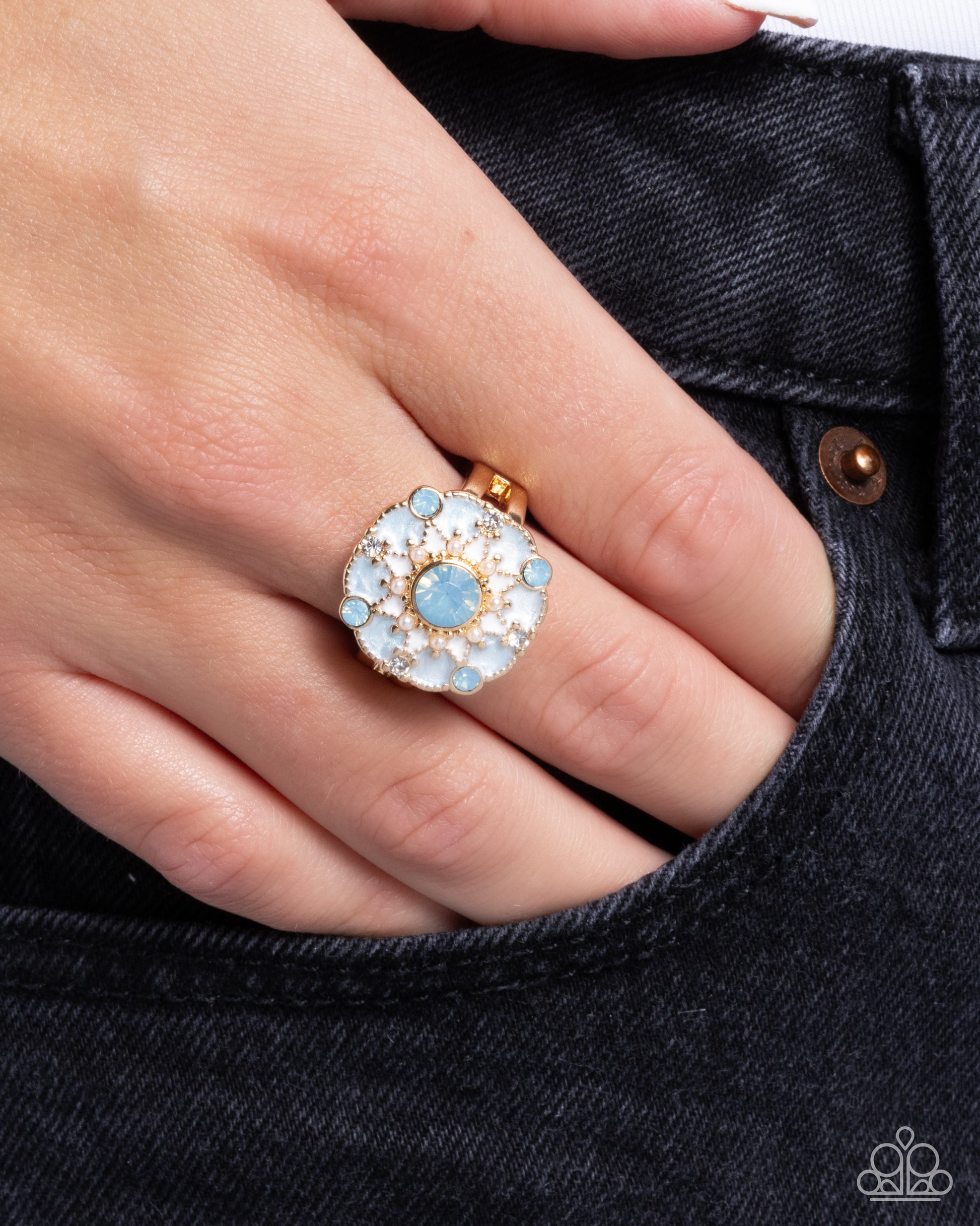 Cheers to Perfection - blue - Paparazzi ring