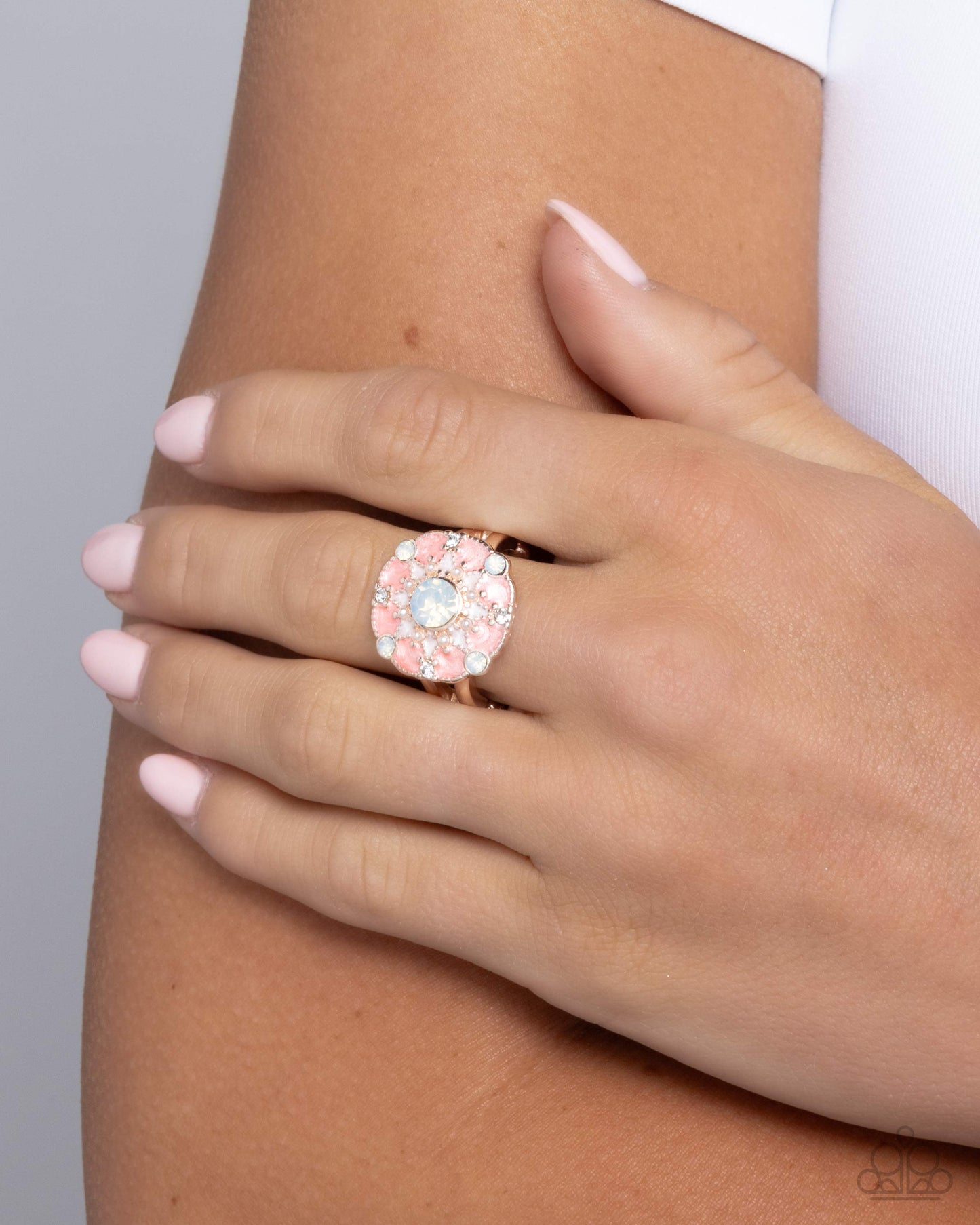 Cheers to Perfection - rose gold - Paparazzi ring