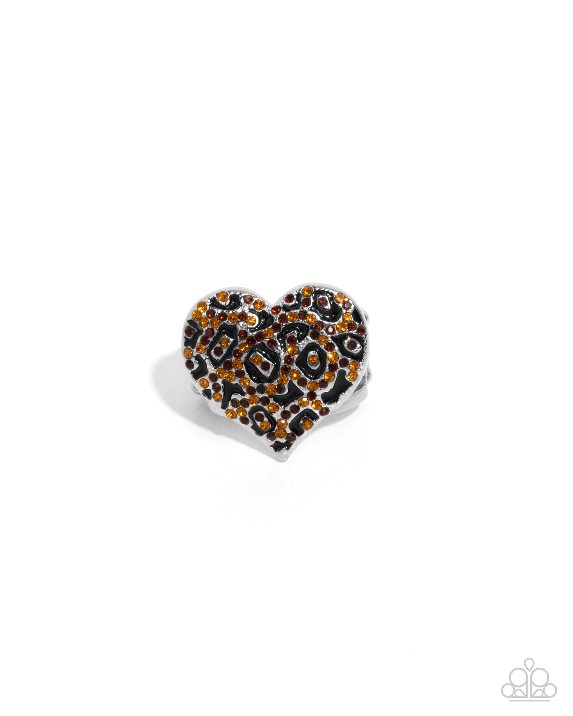 Cheetah Cameo - brown - Paparazzi ring