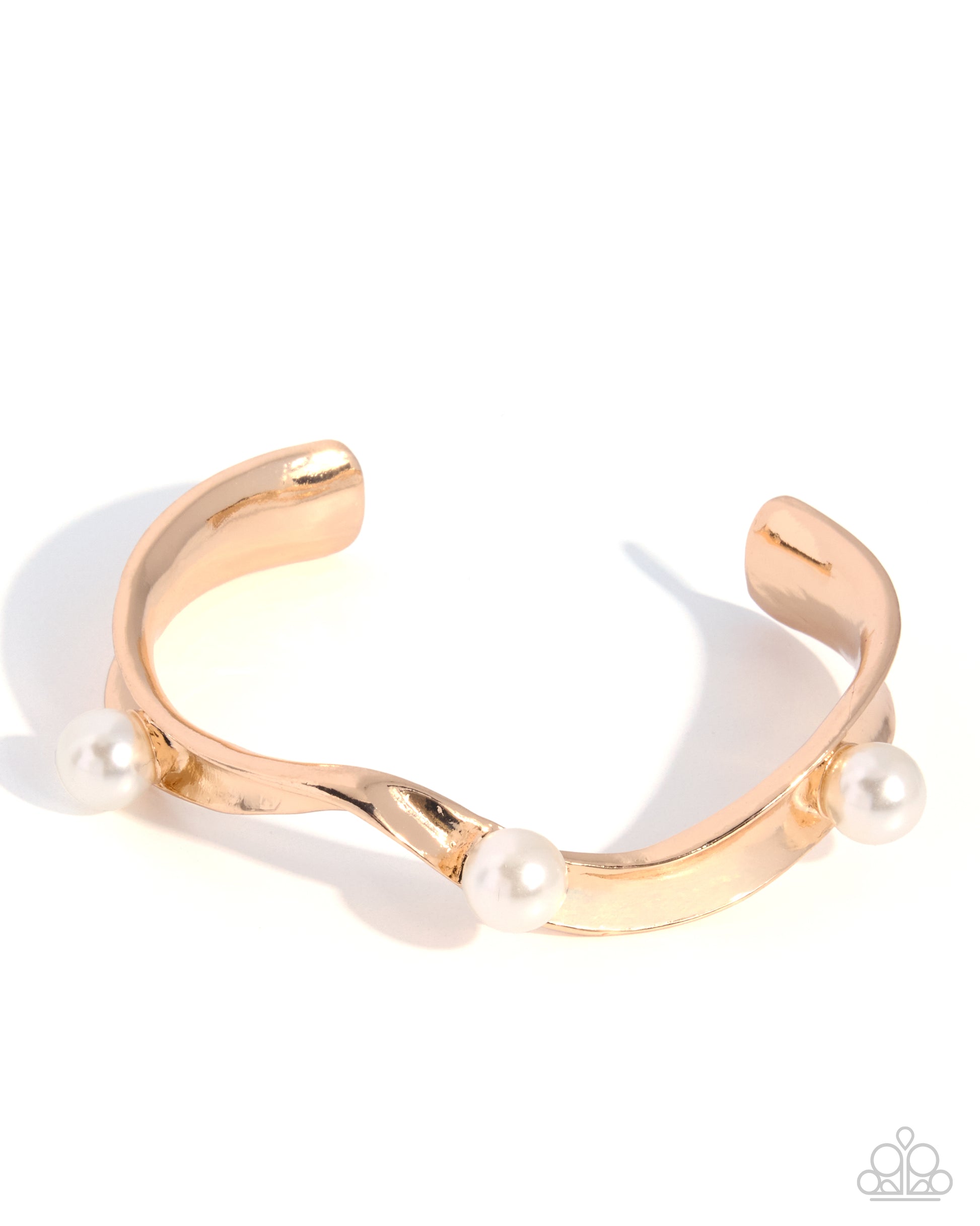 Cherished Chronology - gold - Paparazzi bracelet