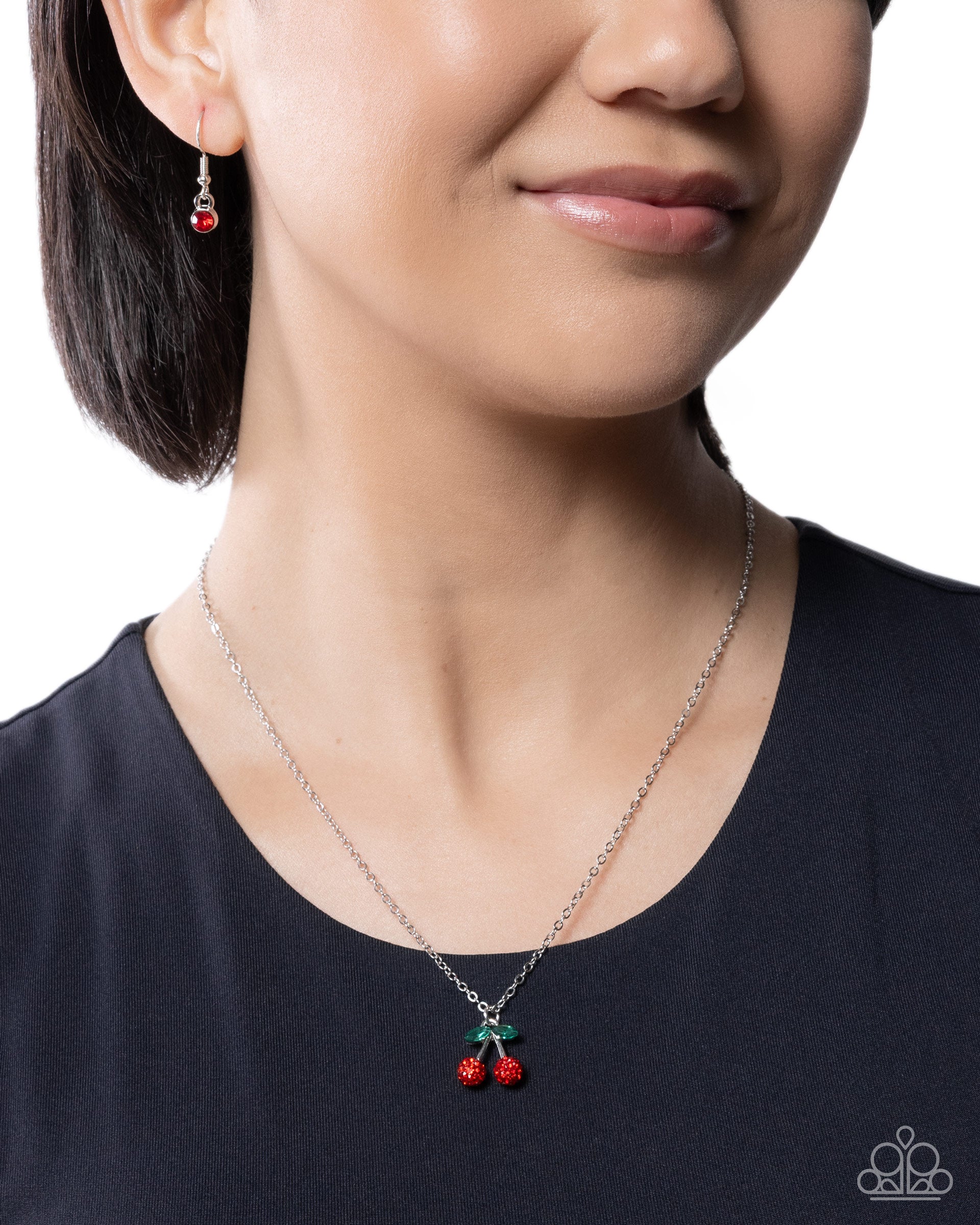 Cherry Condition - red - Paparazzi necklace