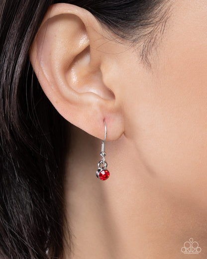Cherry Condition - red - Paparazzi necklace