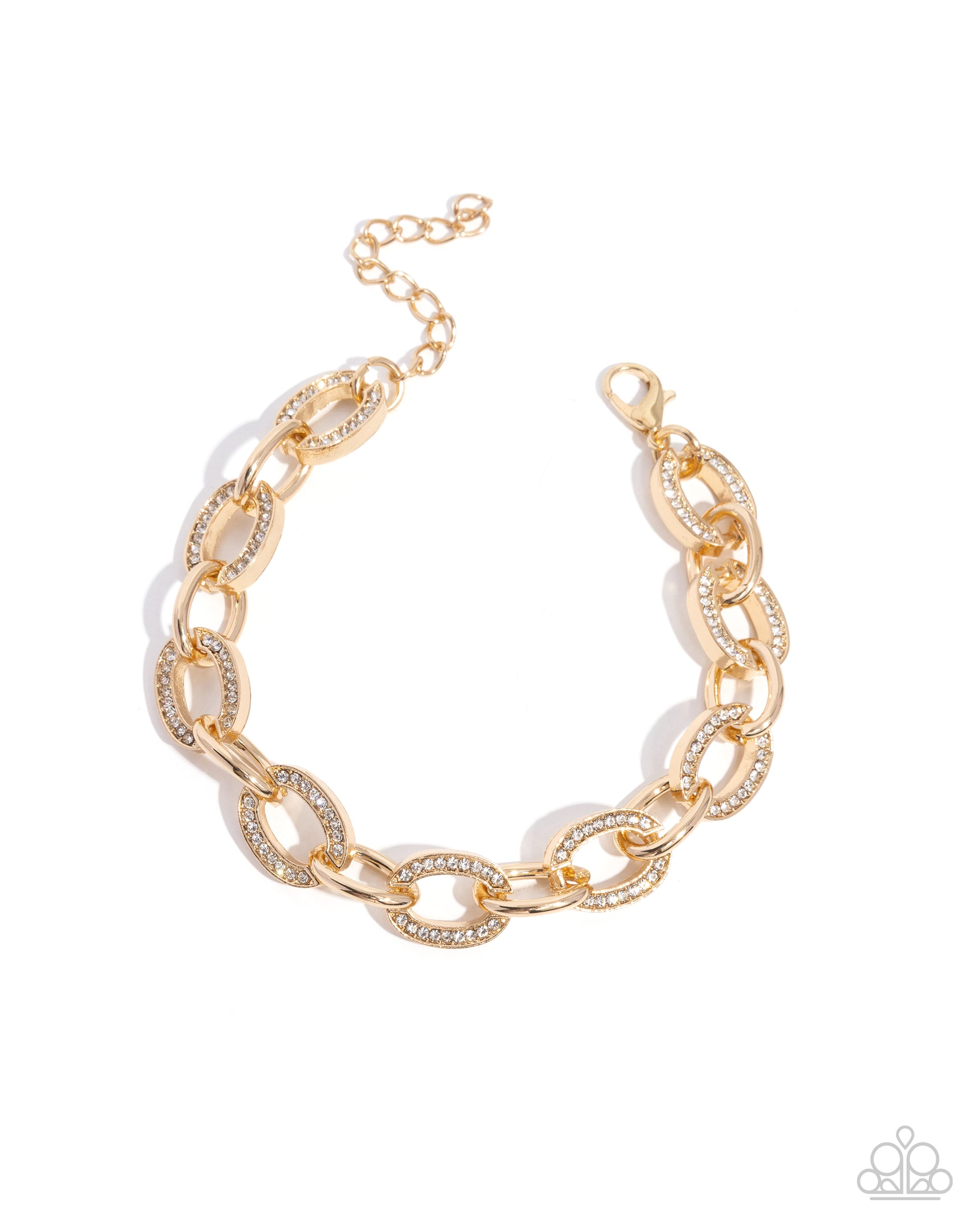 Chic Choreography - gold - Paparazzi bracelet
