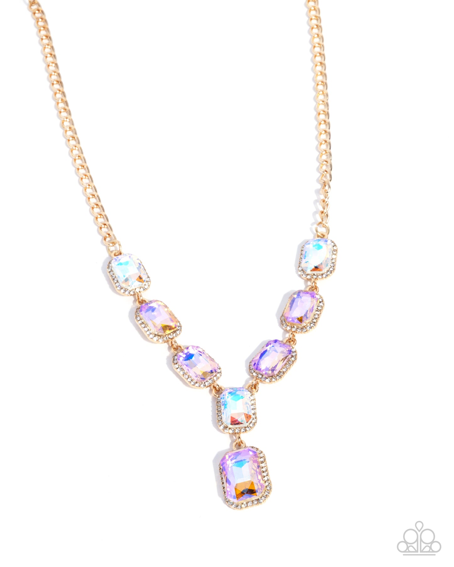 Chic Collision - orange - Paparazzi necklace