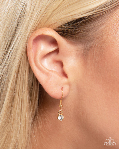 Chic Collision - orange - Paparazzi necklace