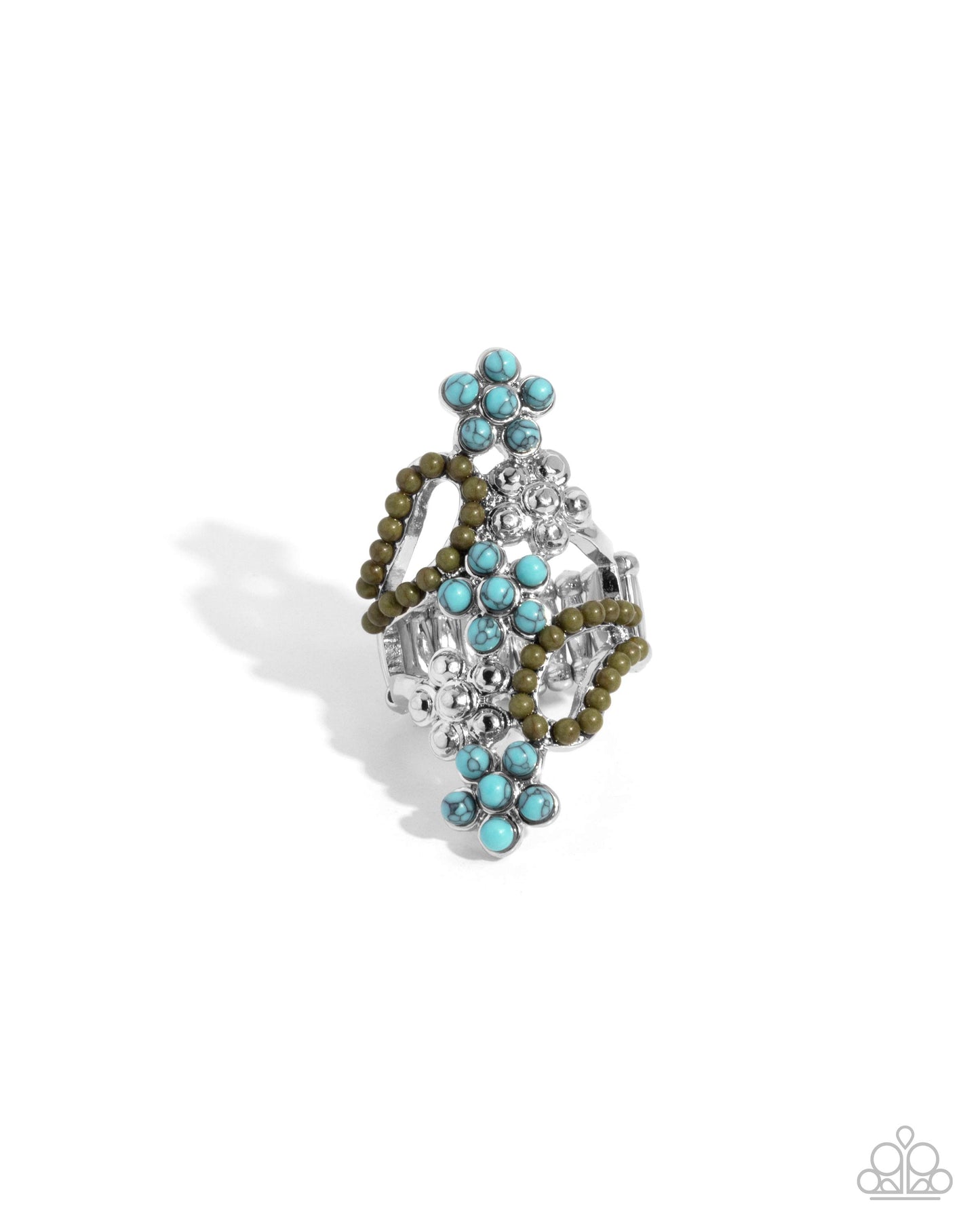 Chic Combination - blue - Paparazzi ring