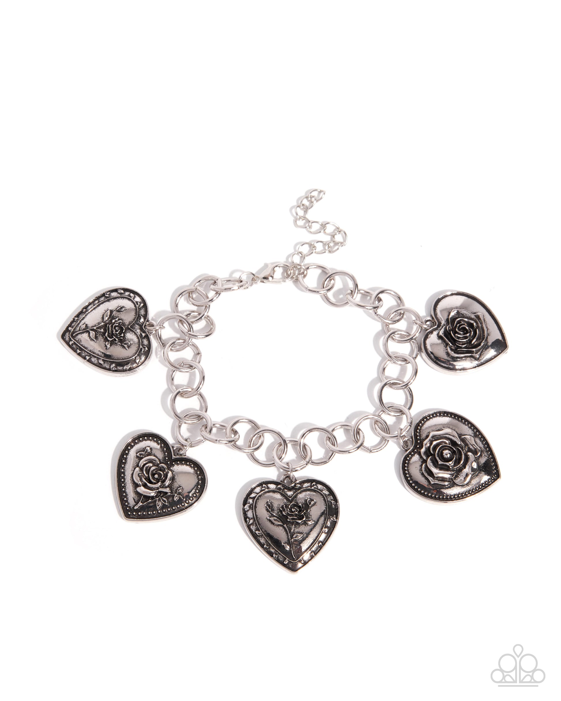 Chic Conclusion - silver - Paparazzi complete set