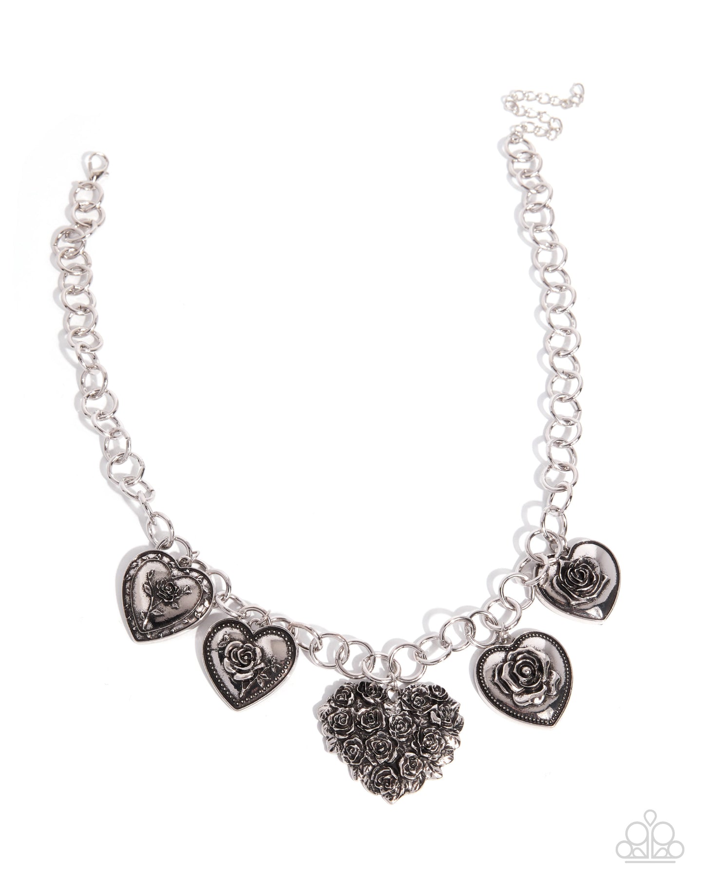 Chic Conclusion - silver - Paparazzi complete set