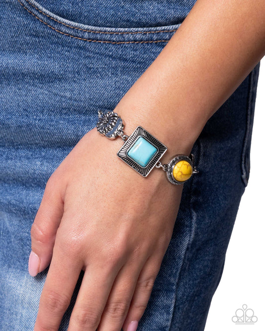 Chic Coordination - yellow - Paparazzi bracelet