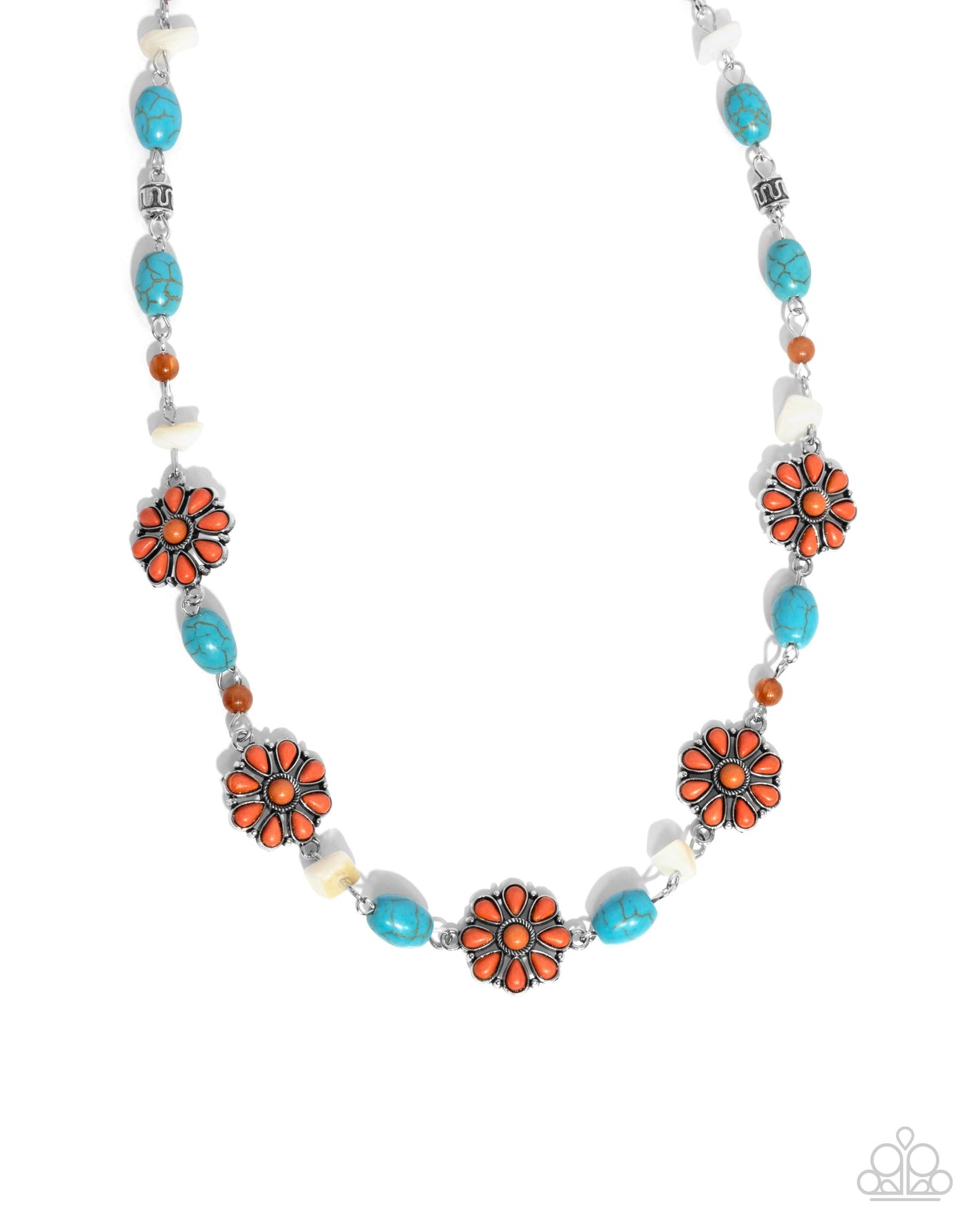 Chill Country - orange - Paparazzi necklace