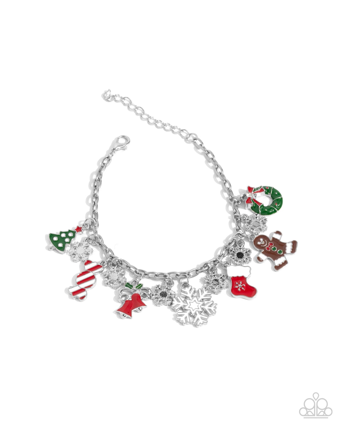 Christmas Cascade - multi - Paparazzi bracelet