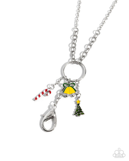 Christmas Morning - multi - Paparazzi LANYARD necklace