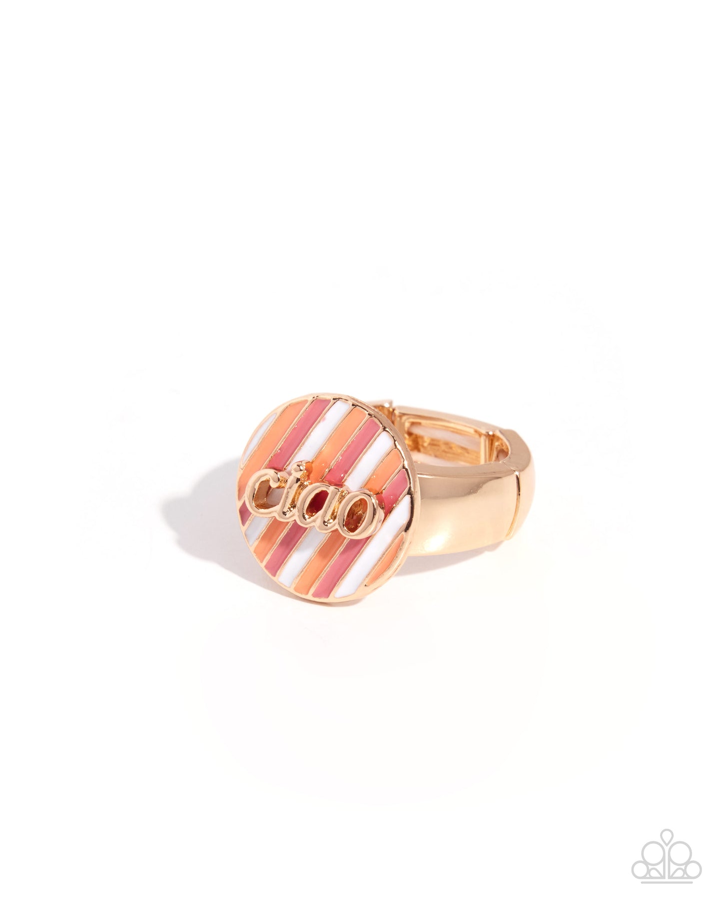 Ciao Cameo - orange - Paparazzi ring