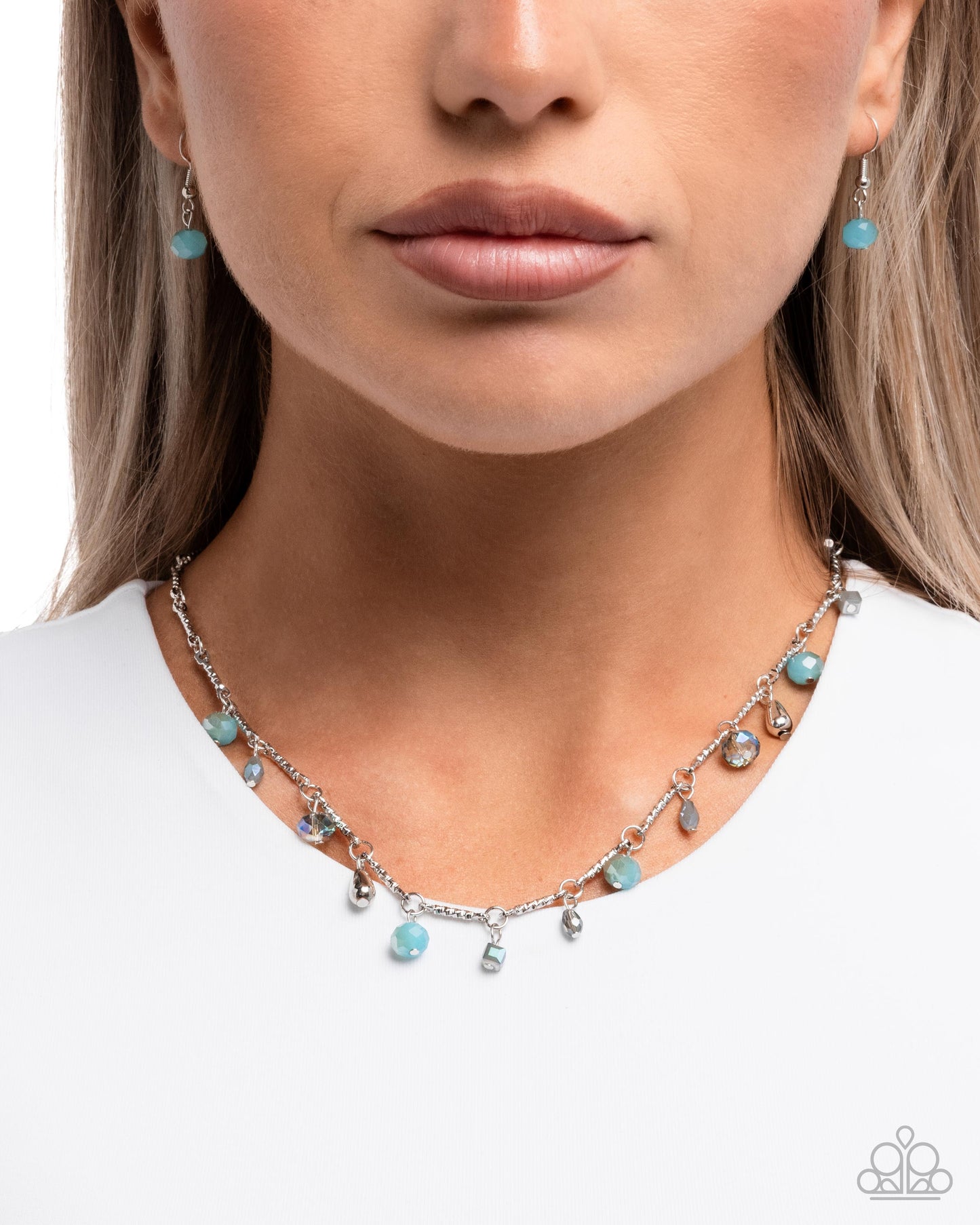 Cinematic Charisma - blue - Paparazzi necklace