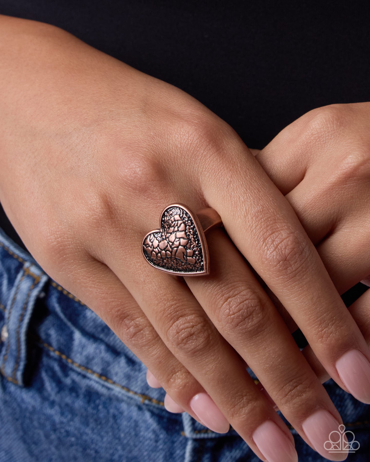 Cinematic Courtship - copper - Paparazzi ring